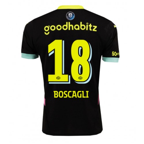 Fotbalové Dres PSV Eindhoven Olivier Boscagli #18 Venkovní 2024-25 Krátký Rukáv